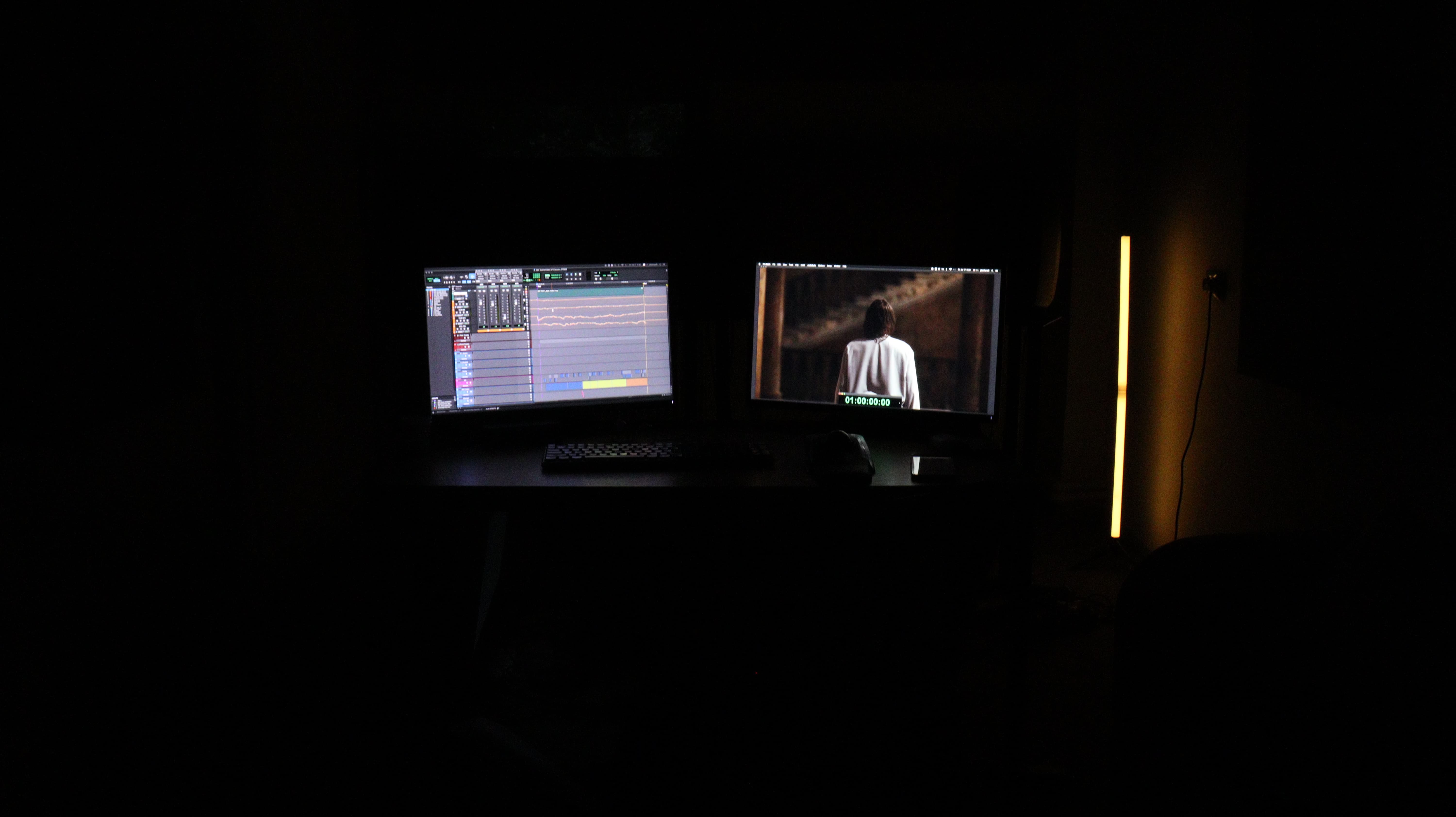 Advertising campaign sound session