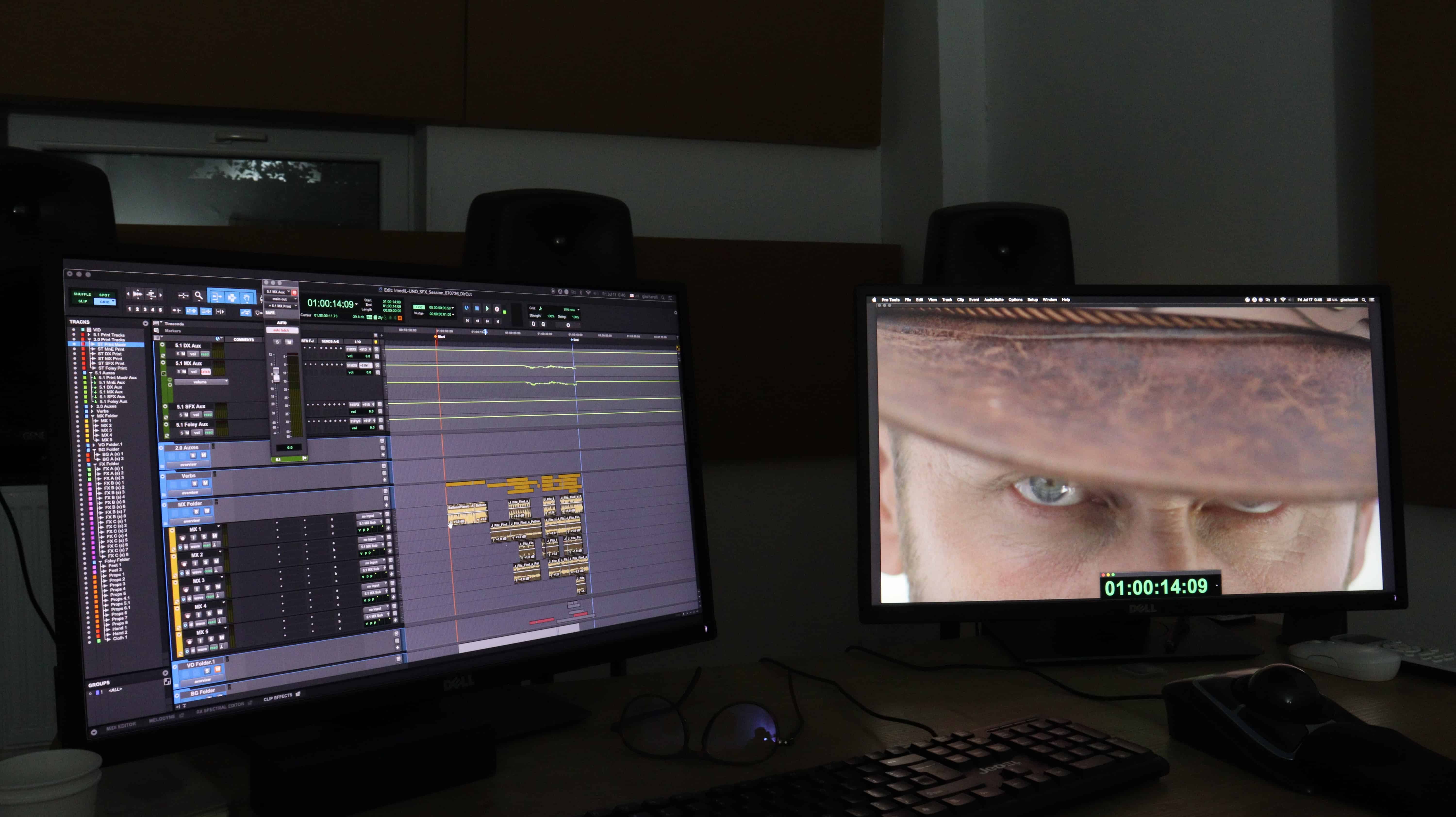 Advertising campaign sound session