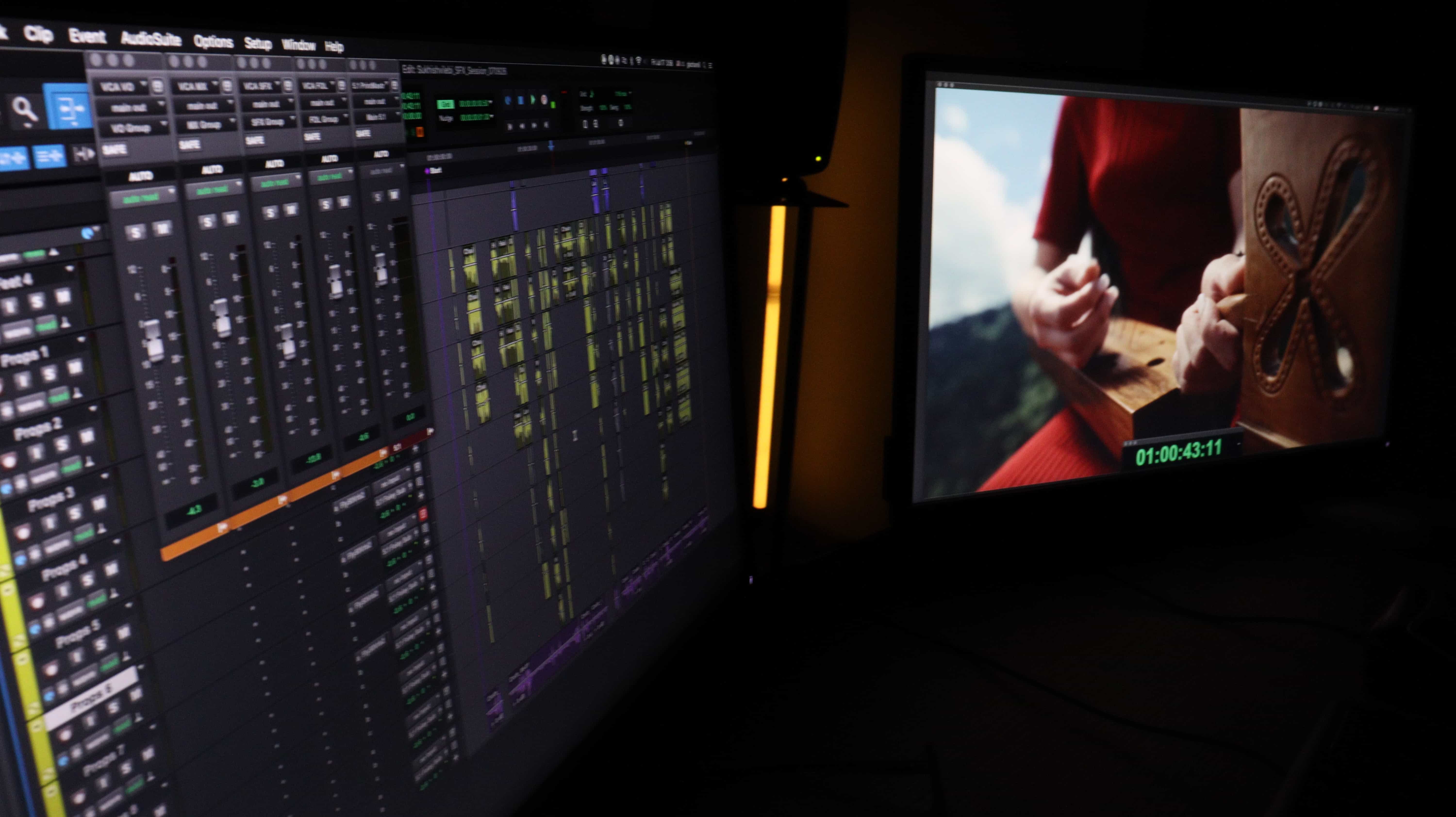 Advertising campaign sound session