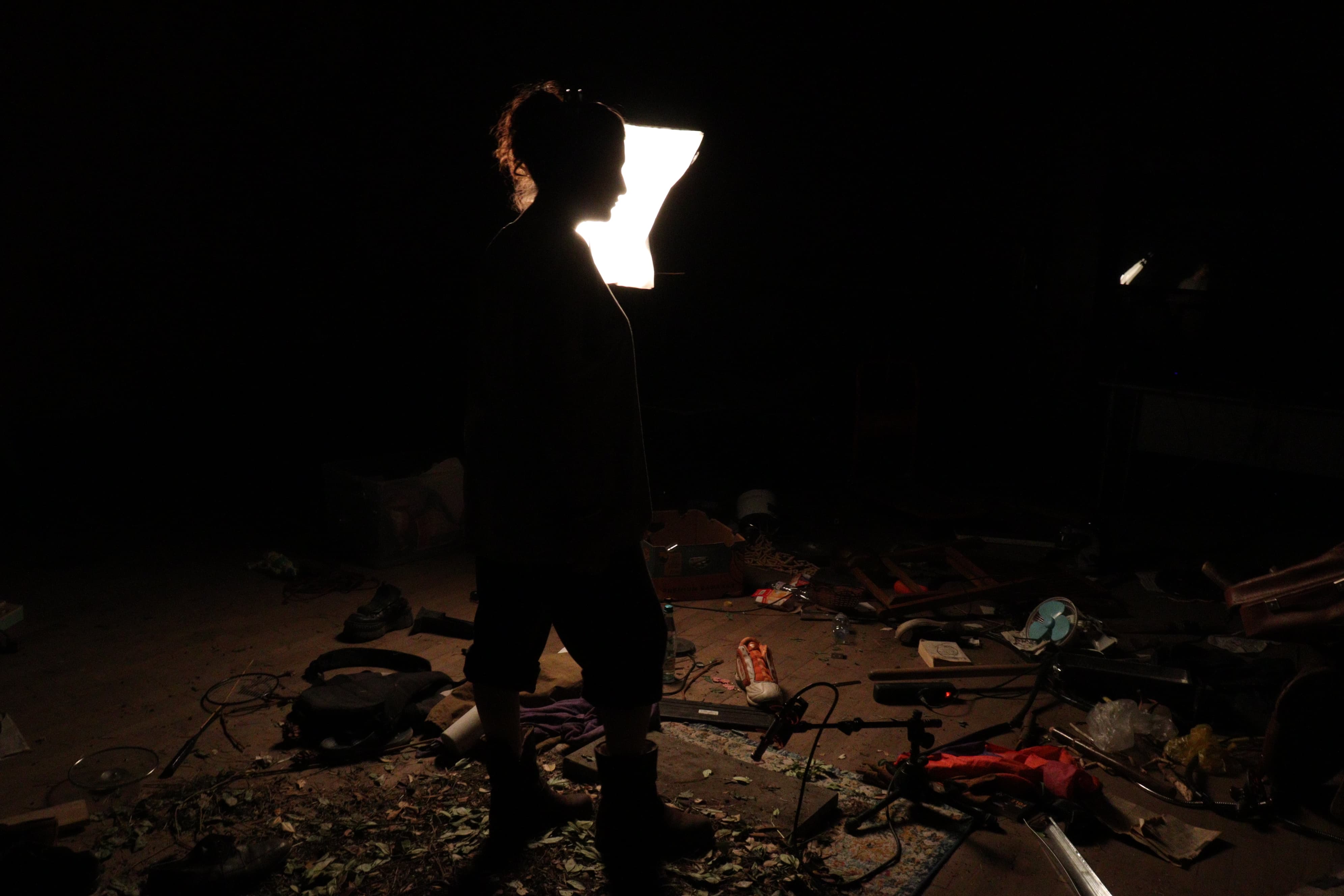 Foley performance session