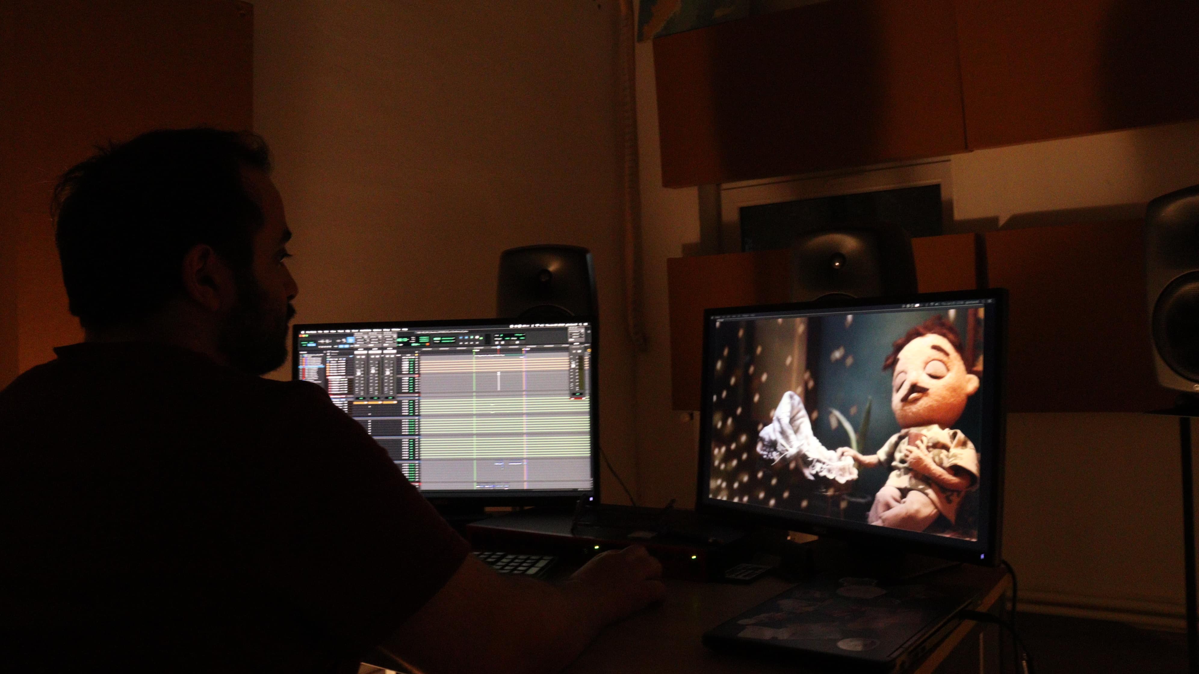 Sound design session
